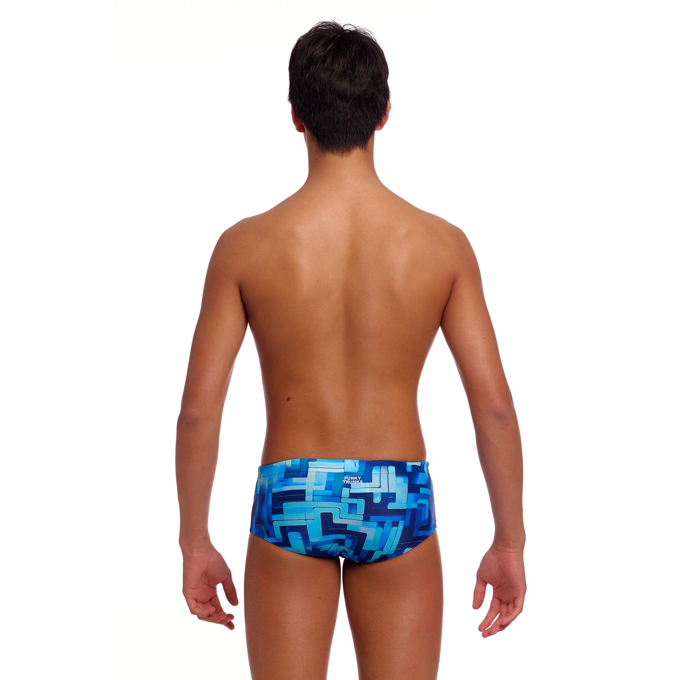 Funky Trunks You Blued Boy's Sidewinder Trunks-Briefs-Funky Trunks-SwimPath