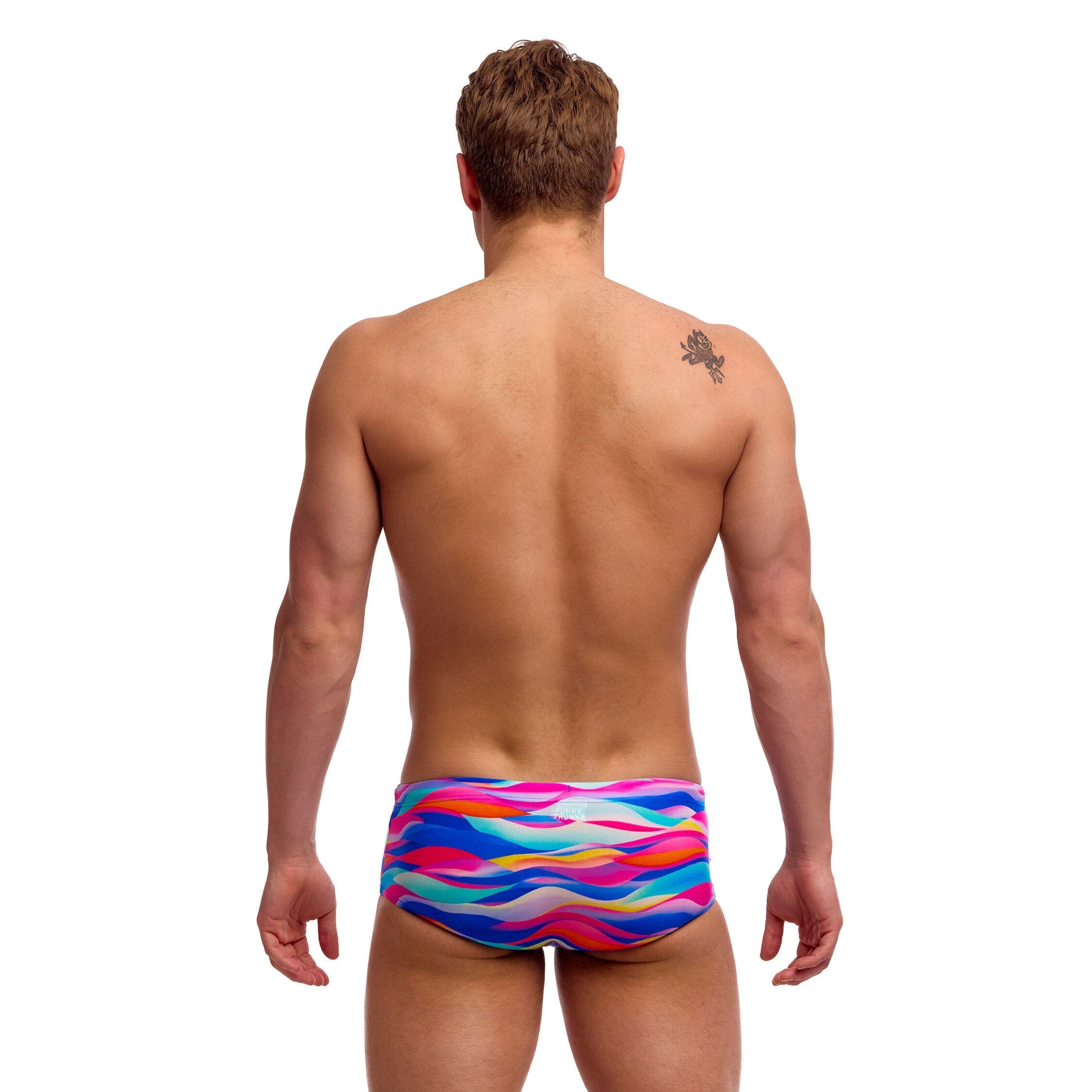 Funky Trunks Royal Wave Men's Sidewinder Trunks-Briefs-Funky Trunks-SwimPath
