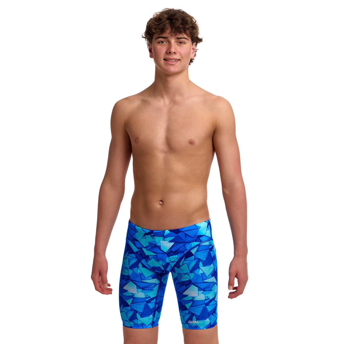 Funky Trunks Try Blue Boy's Fast Training Jammers-Training Jammers-Funky Trunks-SwimPath