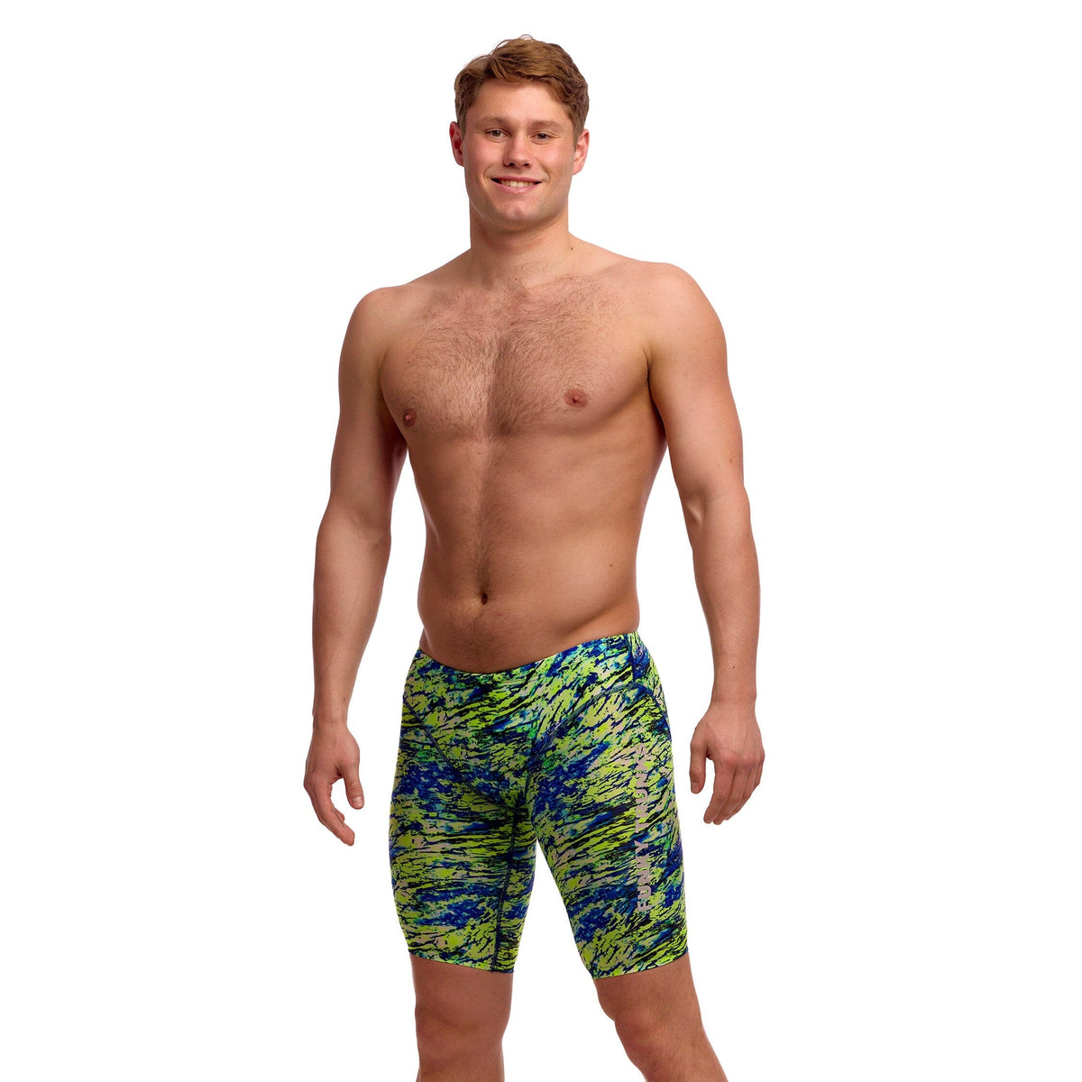 Funky Trunks Scaled Back Men's Fast Training Jammers-Training Jammers-Funky Trunks-SwimPath