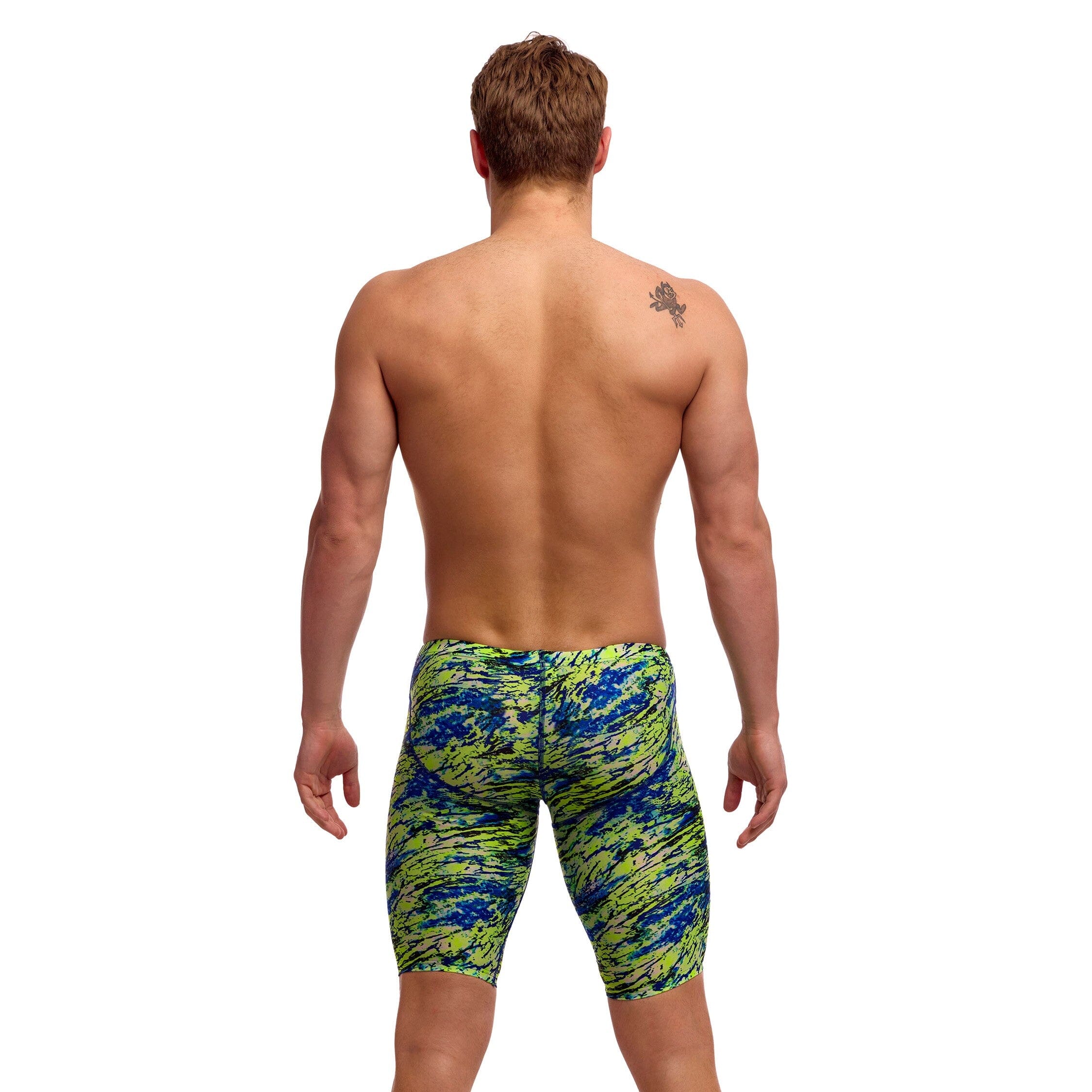 Funky Trunks Scaled Back Men's Fast Training Jammers-Training Jammers-Funky Trunks-SwimPath