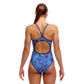 Funkita Blue Bits Diamond Back Ladies Swimsuit-Swimsuit-Funkita-SwimPath