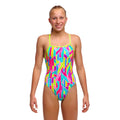 Funkita Candy Cracks Tie Me Tight Girl's Swimsuit-Swimsuit-Funkita-SwimPath