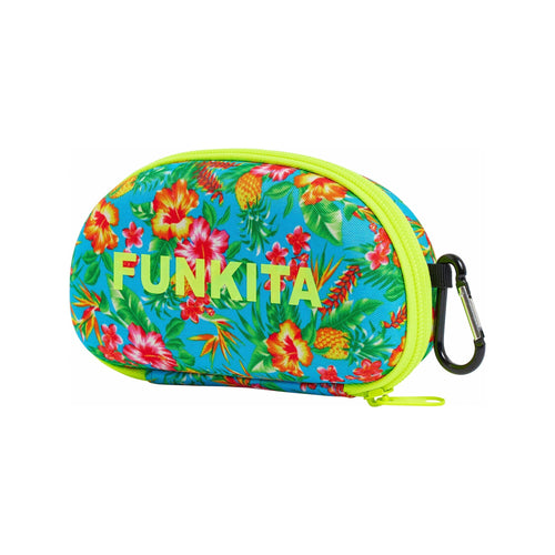 Funkita Case Closed Goggle Case - Blue Hawaii-Goggles-Funkita-SwimPath