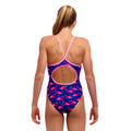 Funkita Flocked Up Diamond Back Girl's Swimsuit-Swimsuit-Funkita-SwimPath