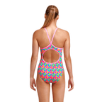 Funkita Foxy Friends Girl's Diamond Back One Piece Swimsuit-Swimsuit-Funkita-SwimPath