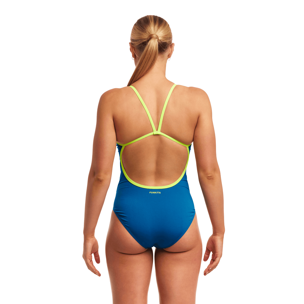 Funkita Glacier Glam Single Strap Ladies Swimsuit-Swimsuit-Funkita-SwimPath