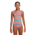 Funkita Jig Jag Single Strap Girls Swimsuit-Swimsuit-Funkita-SwimPath