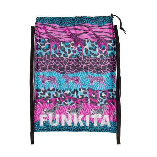 Funkita Mesh Gear Bag - Wild Things-Bags-Funkita-SwimPath