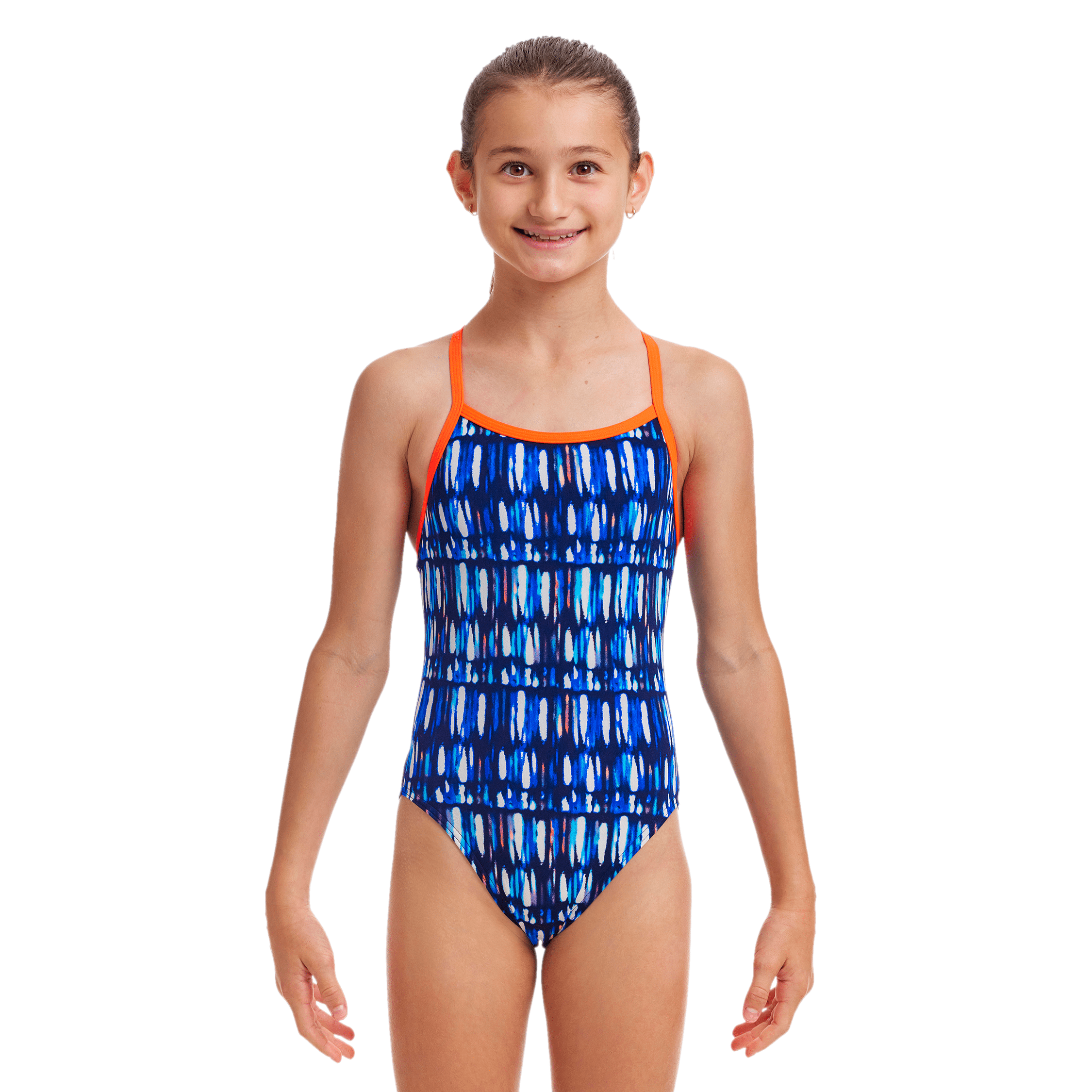 Funkita Perfect Teeth Single Strap Girls Swimsuit-Swimsuit-Funkita-SwimPath