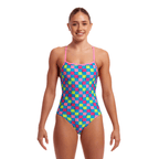 Funkita Post It Tie Me Tight Ladies Swimsuit-Swimsuit-Funkita-SwimPath