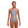 Funkita Swirly Straws Strapped In Girls Swimsuit-Swimsuit-Funkita-SwimPath