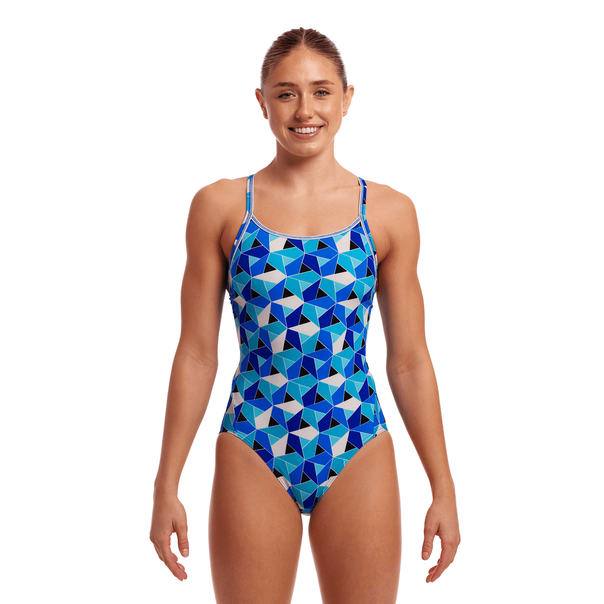 Funkita Tetra Tonic Diamond Back Ladies Swimsuit-Swimsuit-Funkita-SwimPath