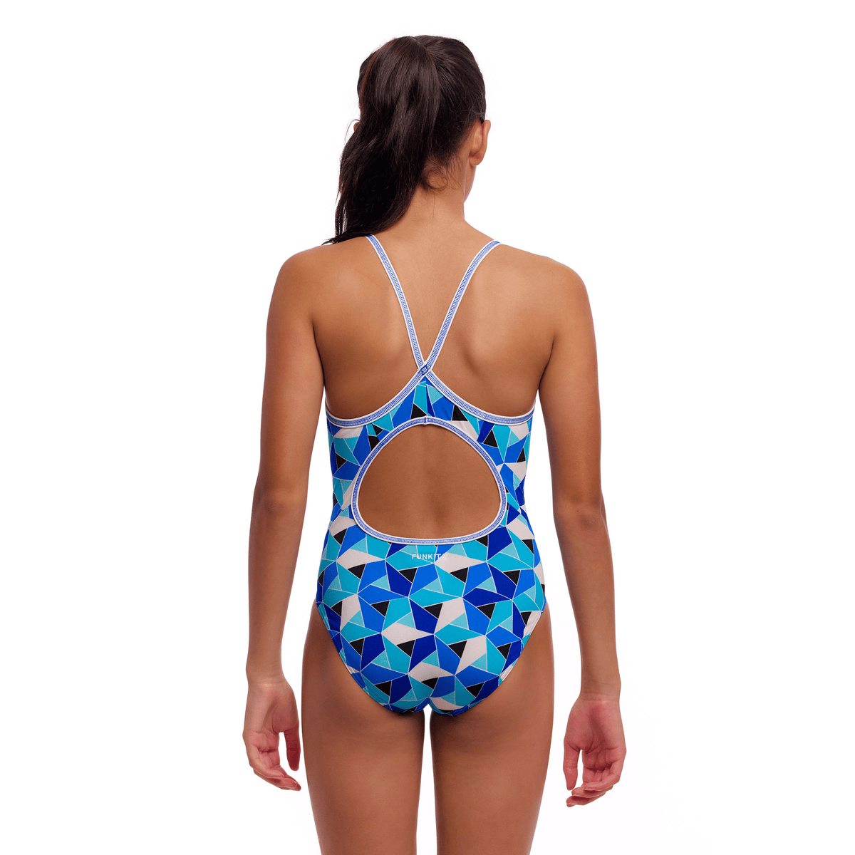 Funkita Tetra Tonic Girl's Diamond Back Swimsuit-Swimsuit-Funkita-SwimPath