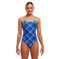 Funkita Under Over Diamond Back Women's Swimsuit-Swimsuit-Funkita-SwimPath