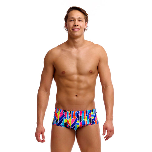 Funky Trunks Fault Lines Men's Classic Trunks-Briefs-Funky Trunks-SwimPath
