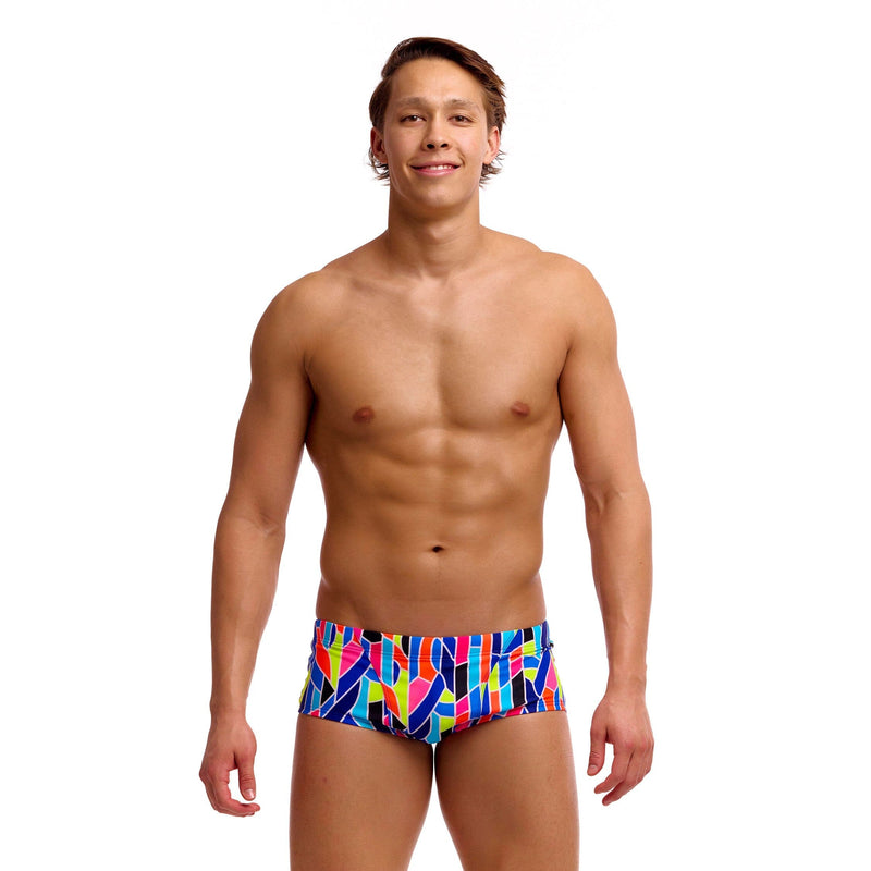 Funky Trunks Fault Lines Men's Classic Trunks-Briefs-Funky Trunks-SwimPath