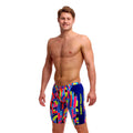 Funky Trunks Fault Lines Men's Training Jammers-Training Jammers-Funky Trunks-SwimPath