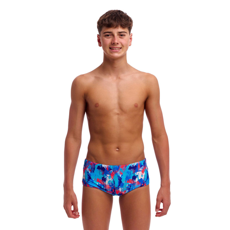 Funky Trunks Messy Messy Messy Boy's Sidewinder Trunks-Briefs-Funky Trunks-SwimPath