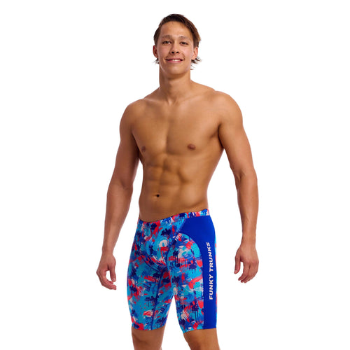Funky Trunks Messy Messy Messy Men's Training Jammers-Training Jammers-Funky Trunks-SwimPath
