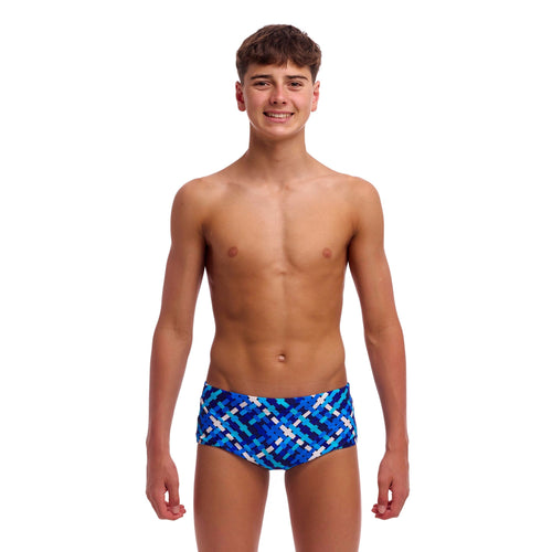 Funky Trunks Under Over Boy's Sidewinder Trunks-Briefs-Funky Trunks-SwimPath
