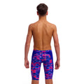 Funky Trunks Warped Waves Boy's Training Jammers-Training Jammers-Funky Trunks-SwimPath