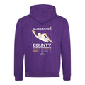Gloucester County ASA County Championships 2026 Hoodie - Purple / Sun Yellow-Event-Gloucester-SwimPath