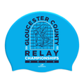 Gloucester County ASA Relay Championships 2025 Silicone Suede Swimming Cap - Sky Blue-Event-Gloucester-SwimPath