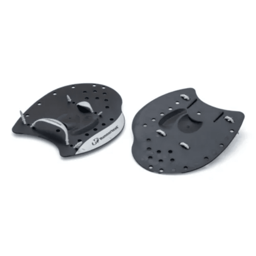 Hammerhead Palmar Elite Tech Hand Paddles - Silver-Paddles-Hammerhead-SwimPath