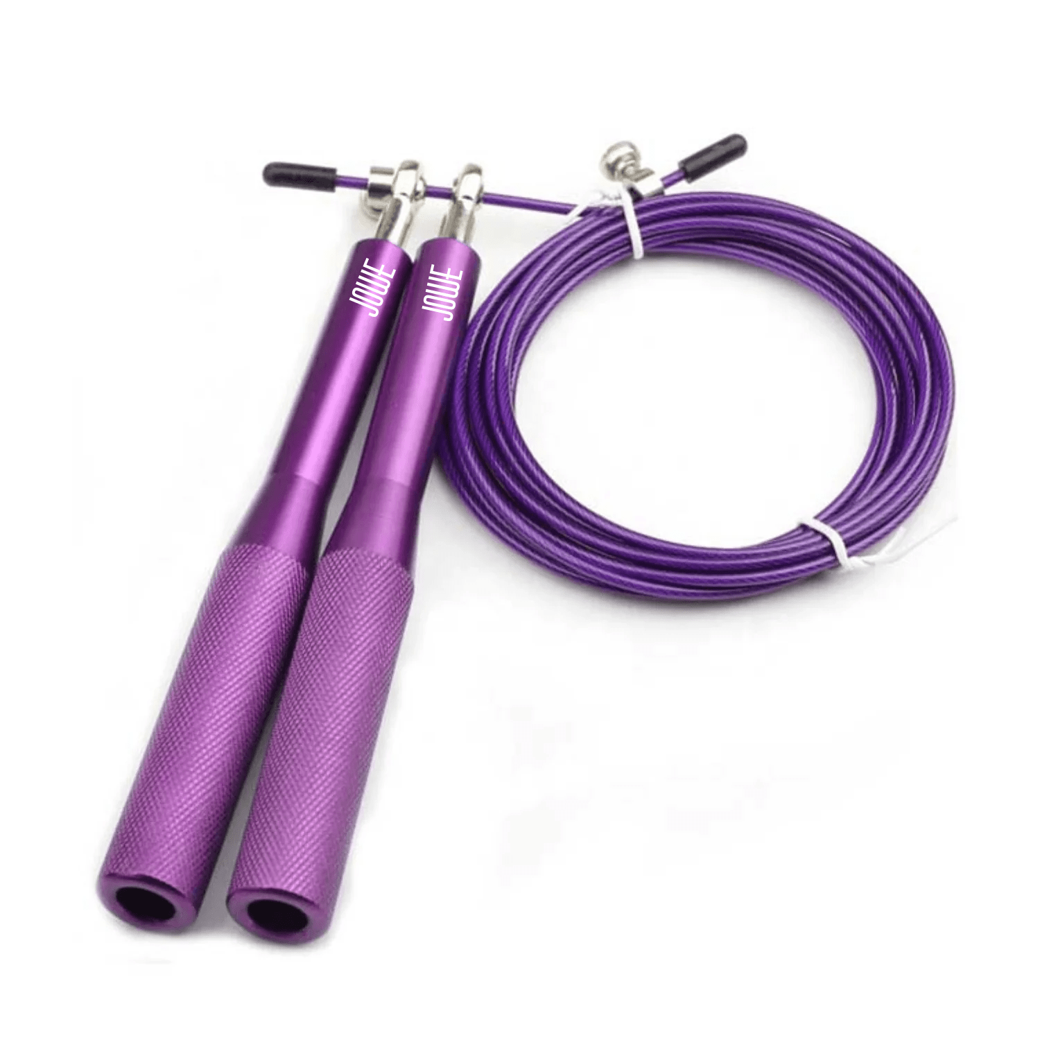 Jowe Adjustable Crossfit Skipping Rope Purple SwimPath