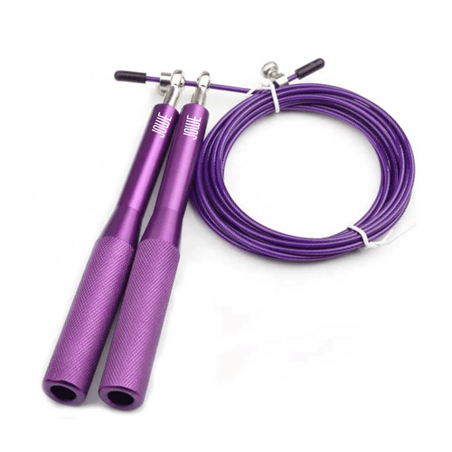 Jowe Adjustable Crossfit Skipping Rope - Purple-Training Aids-Jowe-SwimPath