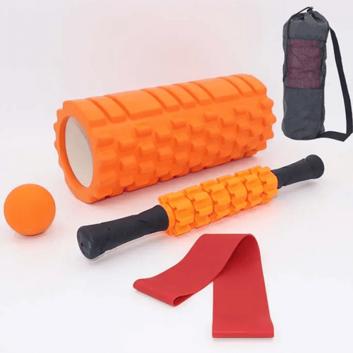 Jowe Massage Roller Set - Orange-Massage Aid-Jowe-SwimPath
