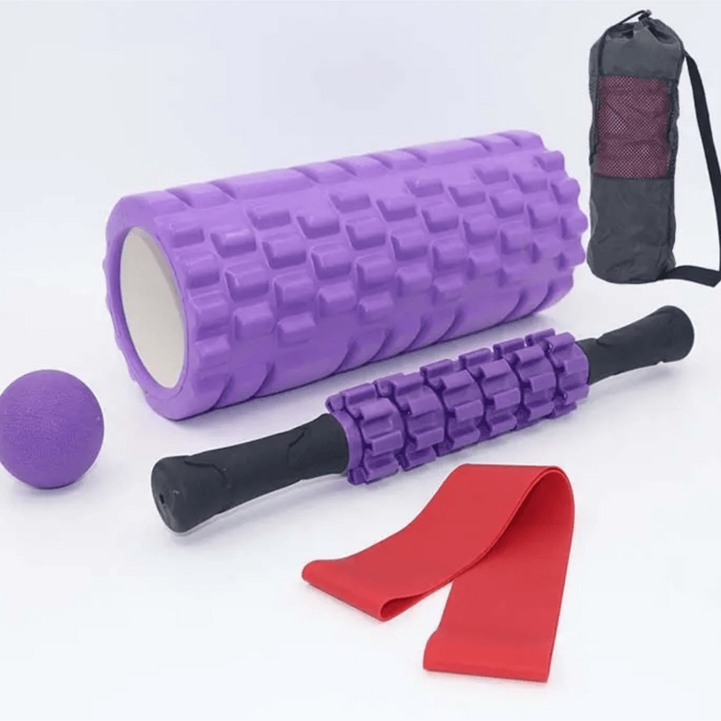 Jowe Massage Roller Set - Purple-Massage Aid-Jowe-SwimPath