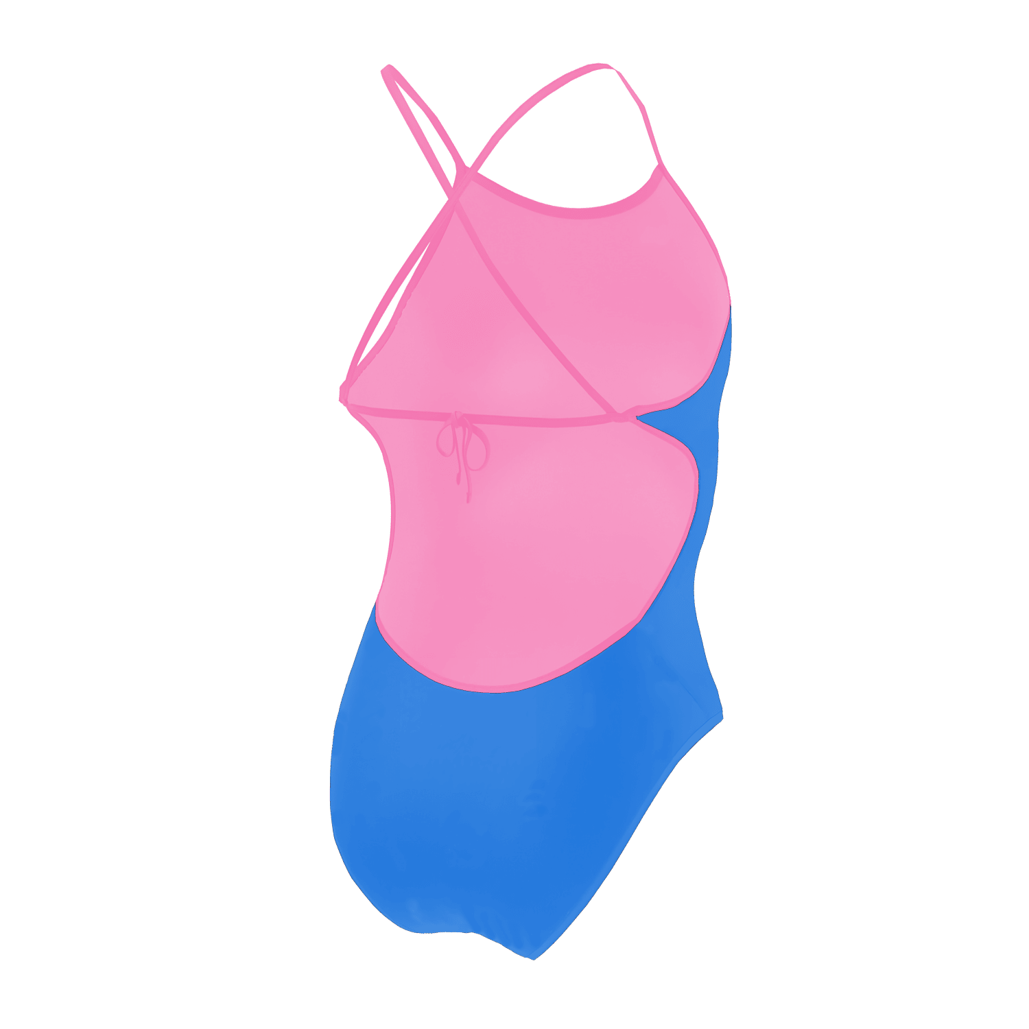 Jowe Jowe Women's Tie-Back Swimsuit - Laguna / Chewing Gum – SwimPath