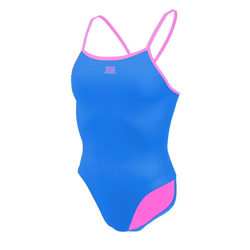 Jowe Jowe Women's Tie-Back Swimsuit - Laguna / Chewing Gum – SwimPath