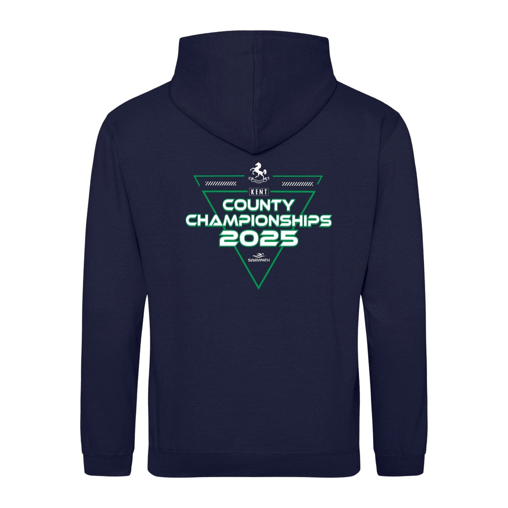 Kent County ASA County Championships 2025 Hoodie - Oxford Navy-Event-Kent-SwimPath