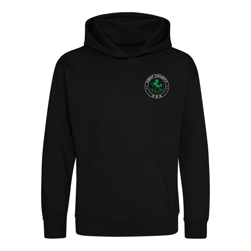 Kent County ASA County Championships 2026 Hoodie - Jet Black / Kelly Green-Event-Kent-SwimPath