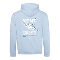 Kent County ASA County Championships 2026 Hoodie - Sky Blue / Arctic White-Event-Kent-SwimPath