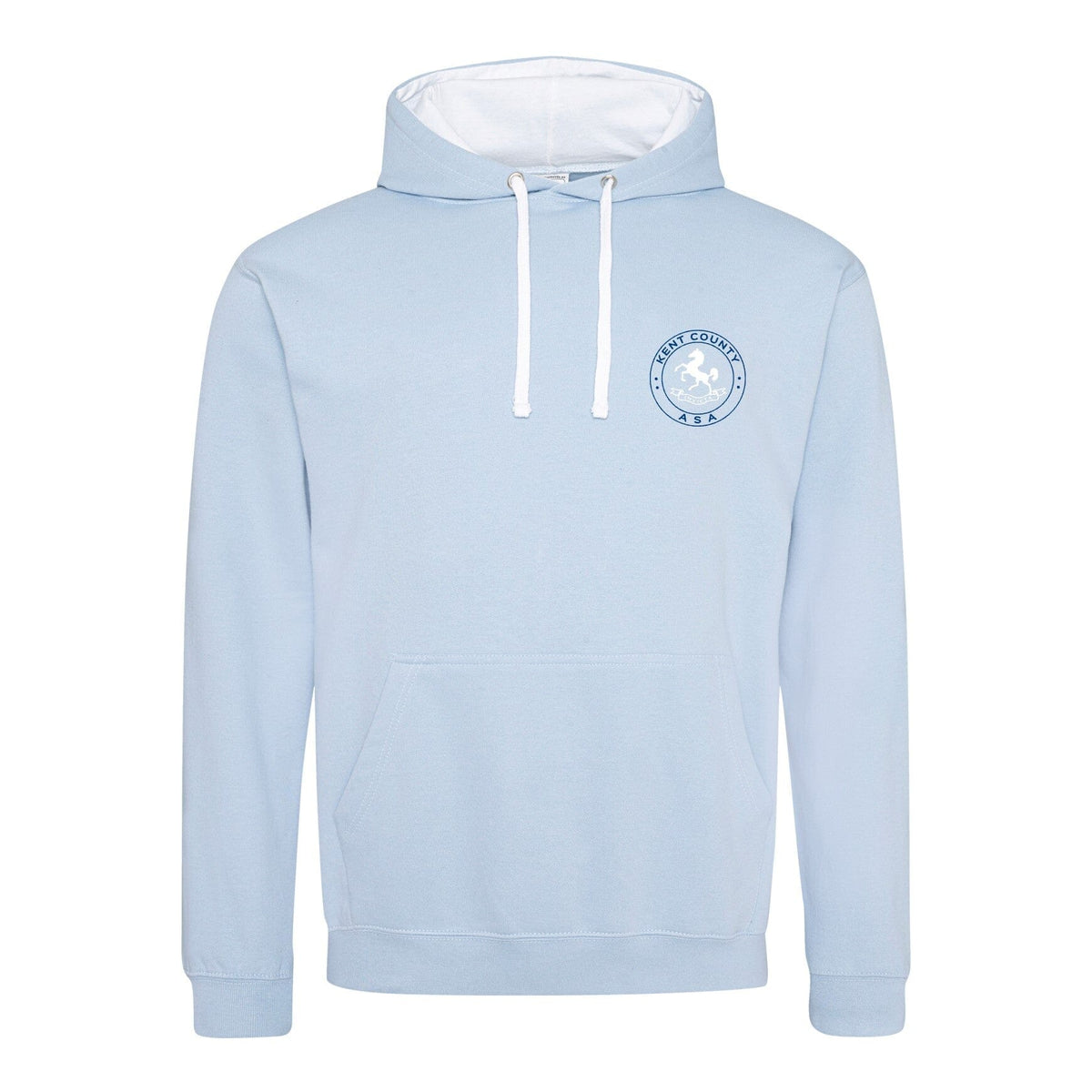 Kent County ASA County Championships 2026 Hoodie - Sky Blue / Arctic White-Event-Kent-XS-SwimPath