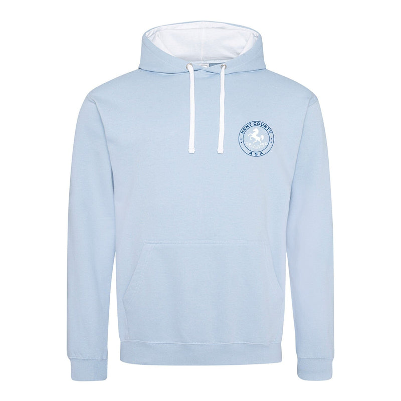 Kent County ASA County Championships 2026 Hoodie - Sky Blue / Arctic White-Event-Kent-XS-SwimPath