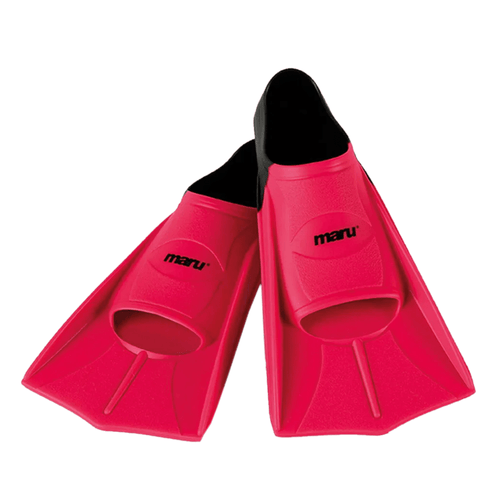 Maru Fins - Neon Pink/Black-Fins-Maru-SwimPath