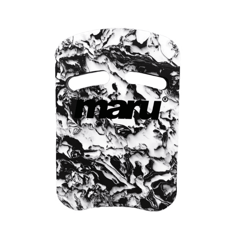 Maru Kickboard - Black/White-Kickboard-Maru-SwimPath
