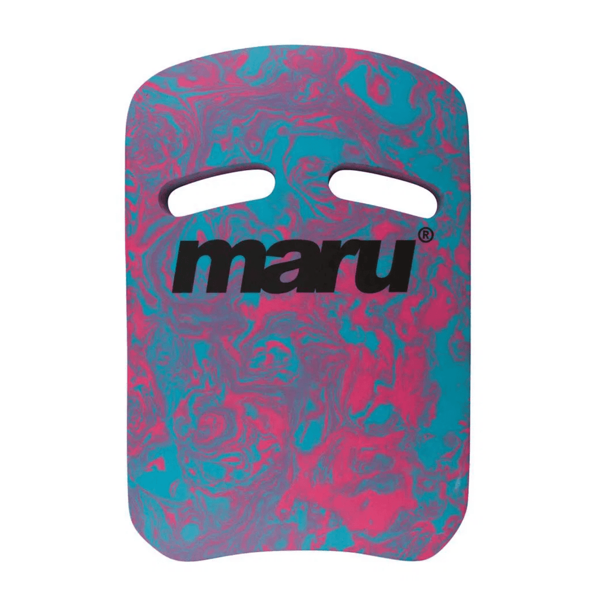 Maru Kickboard - Swirl Blue/Pink-Kickboard-Maru-SwimPath