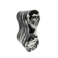 Maru Pullbuoy - Black/White-Pull Buoy-Maru-SwimPath