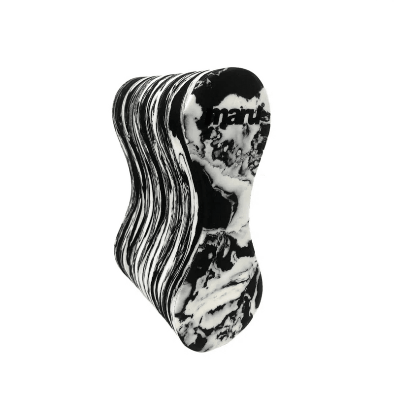 Maru Pullbuoy - Black/White-Pull Buoy-Maru-SwimPath