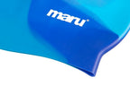 Maru Swimming Cap - Blue/Multi-Swimming Caps-Maru-SwimPath