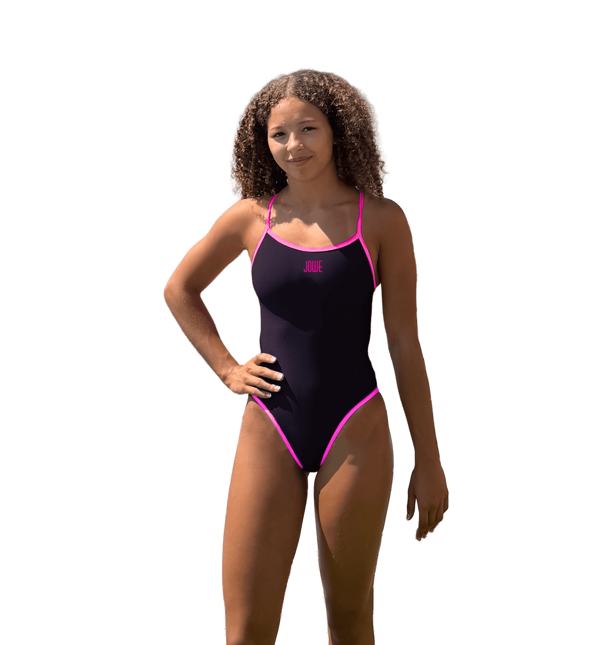 Jowe Women's Reversible Tie-Back Swimsuit - Nero/Drago-Swimsuit-Jowe-SwimPath
