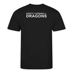 North Cornwall Dragons Swimming Club Team Tech T-Shirt-Team Kit-North Cornwall Dragons-SwimPath