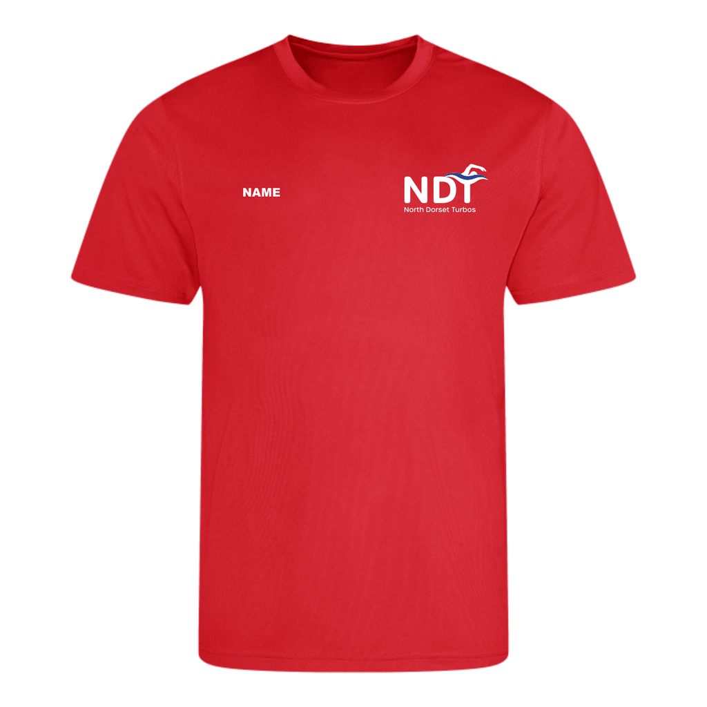 North Dorset Turbos Swimming Club Team Manager T-Shirt-Team Kit-North Dorset Turbos-SwimPath