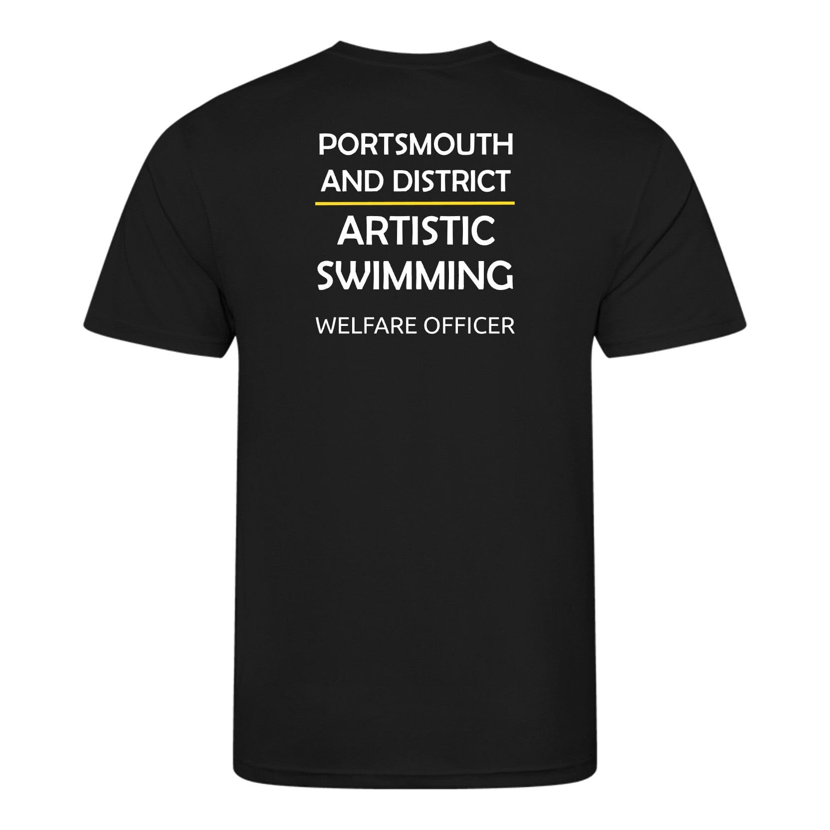 Portsmouth and District Artistic Swimming Team Shirt-Team Kit-Portsmouth & District-Welfare Officer-9-11-SwimPath